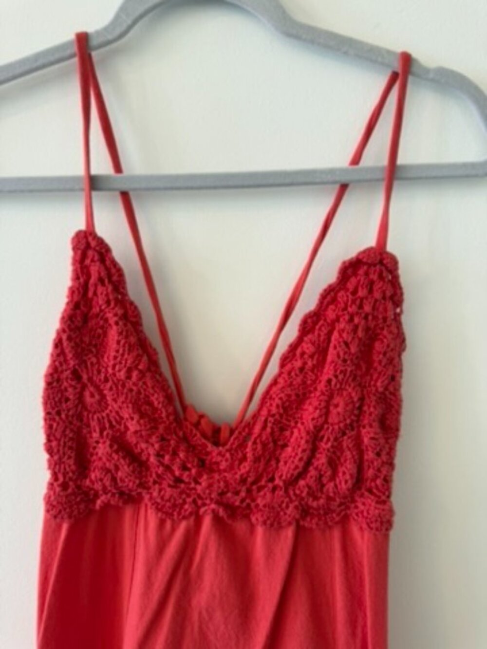 Free People Red Maxi Dress Size Small - Picture 2 of 6
